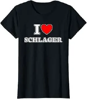 Ich Liebe Schlager Spruch-Shirt