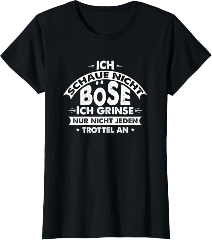 Ich schaue nicht böse – ich grinse nur nicht jeden Trottel an