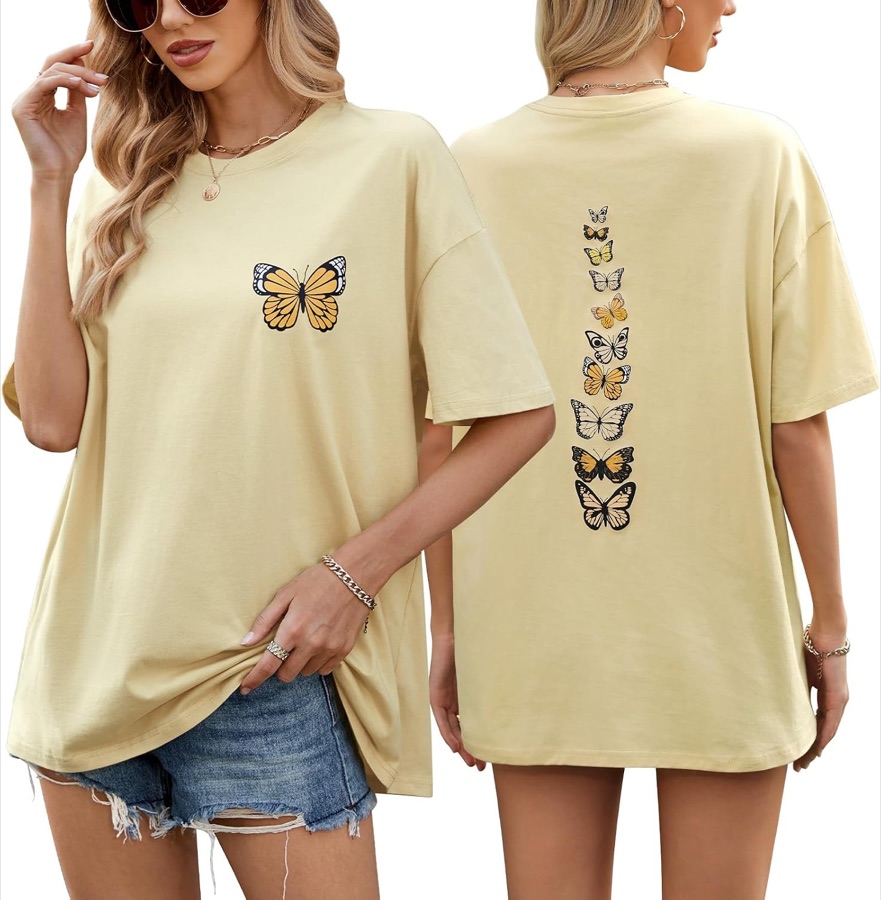 TOMEEK Oversize-Shirt für Damen