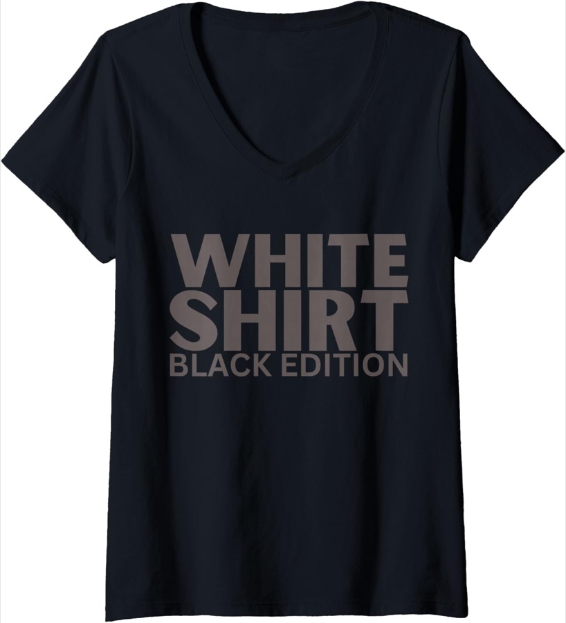 White Shirt Black Edition für Damen